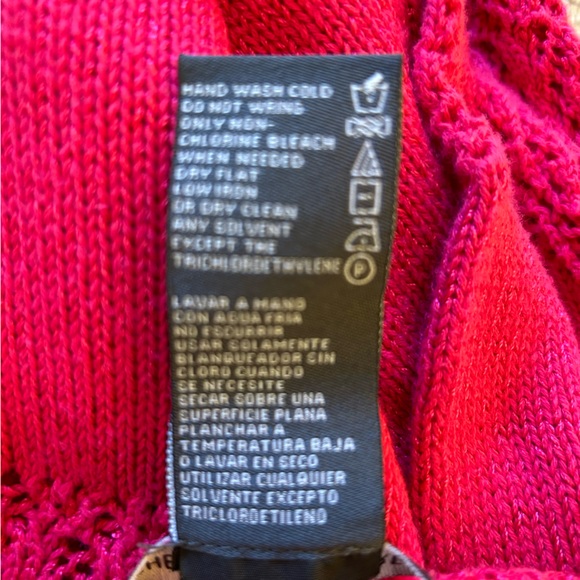 Chelsea & Theodore pink knit sweater Size M - Picture 5 of 6